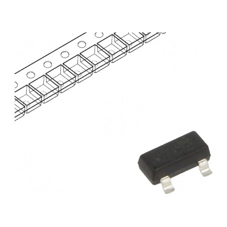 Diodă Schottky SMD 70V 70mA SOT23 | Electronic-mag.ro | Componente Electronice