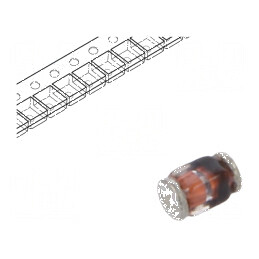 Diodă SMD 250V 0,25A MicroMELF 50ns Ufmax 1V | Electronic-mag.ro | Componente Electronice