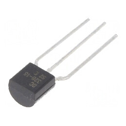 Tranzistor PNP bipolar 25V 0,8A 625mW TO92 | Electronic-mag.ro | Componente Electronice