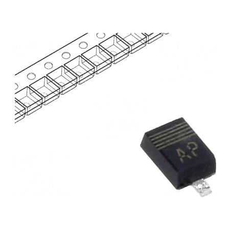 Diodă Schottky SMD 30V 0,2A SC90 SOD323F 550mW | Electronic-mag.ro | Componente Electronice