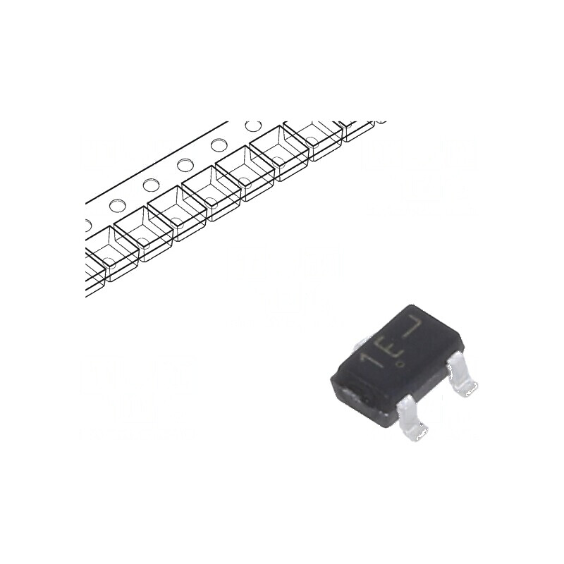 Tranzistor NPN bipolar 45V 0,1A 0,2W SC70 SOT323 | Electronic-mag.ro | Componente Electronice Tranzistor NPN bipolar 45V 0,1A 0,2W SC70 SOT323 | Electronic-mag.ro | Componente Electronice