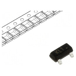 Tranzistor NPN bipolar 45V 0,1A 225mW SOT23 | Electronic-mag.ro | Componente Electronice