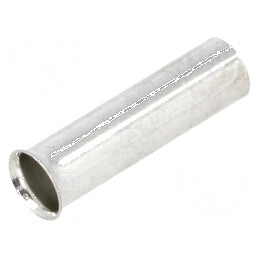 Vârf tub capăt neizolat cupru 6mm² 15mm cositorit crimpat | Electronic-mag.ro | Componente Electronice