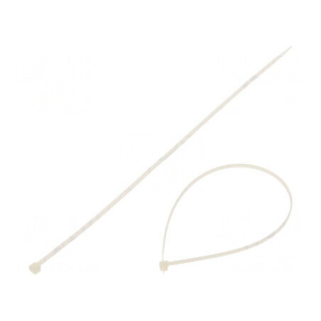 Colier de strângere poliamidă 80N 290mm x 3,6mm natural | Electronic-mag.ro | Componente Electronice