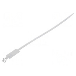 Colier de strângere poliamidă 220mm x 4,8mm cu etichetă | Electronic-mag.ro | Componente Electronice