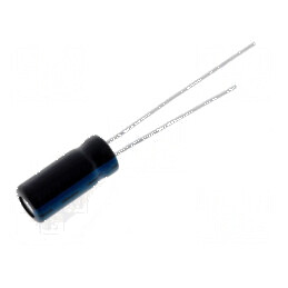 Condensator electrolitic THT 47uF 35VDC Ø5x11mm 2mm Raster | Electronic-mag.ro | Componente Electronice