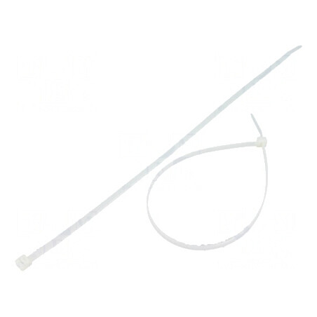 Colier de strângere poliamidă 300mm 4,8mm 222N naturală | Electronic-mag.ro | Componente Electronice