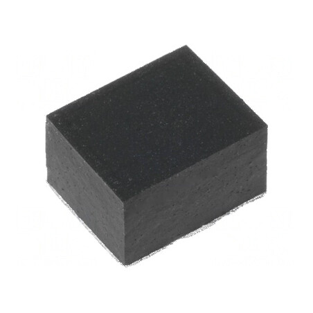Picioruş autoadeziv negru 5,5mm H, 9,6mm W, 8mm L | Electronic-mag.ro | Componente Electronice