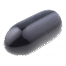Cap de protecție PVC Soft negru Ø 2,6mm L 7mm | Electronic-mag.ro | Componente Electronice