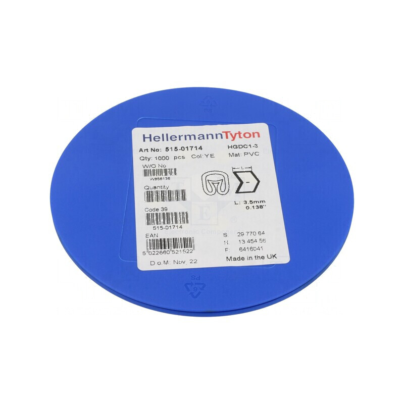 Markere Marcaj PVC Galben 1-3mm 65-105°C | Electronic-mag.ro | Componente Electronice Markere Marcaj PVC Galben 1-3mm 65-105°C | Electronic-mag.ro | Componente Electronice