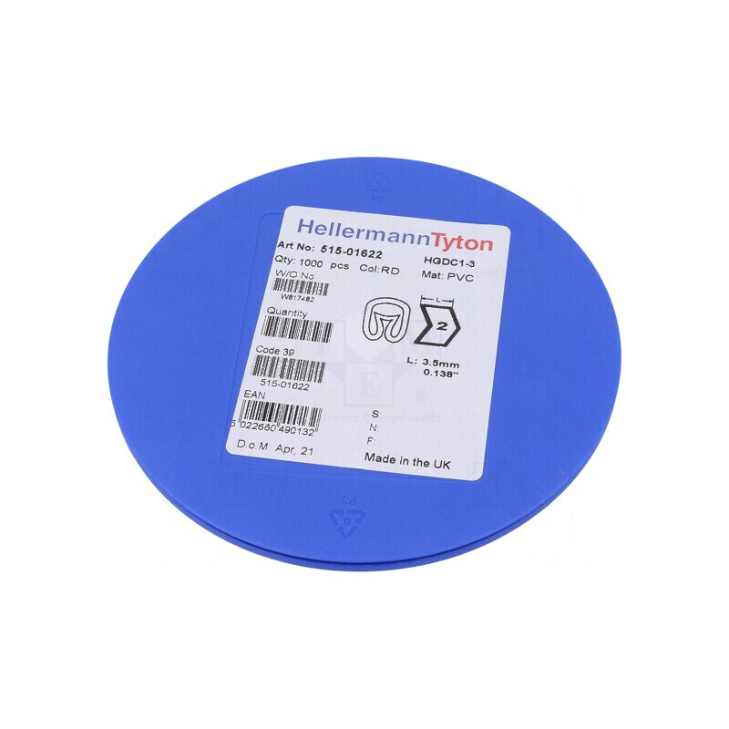 Markere Marcaj PVC Roșie 2 1/3mm -65÷105°C | Electronic-mag.ro | Componente Electronice Markere Marcaj PVC Roșie 2 1/3mm -65÷105°C | Electronic-mag.ro | Componente Electronice