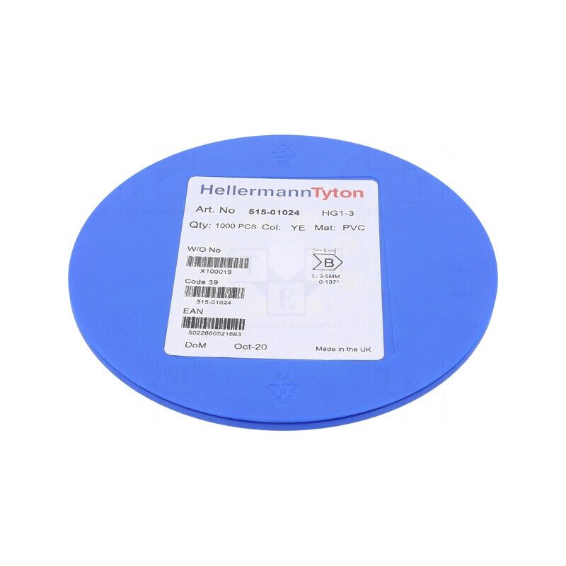 Markere Marcaj PVC Galben 1-3mm -65÷105°C | Electronic-mag.ro | Componente Electronice