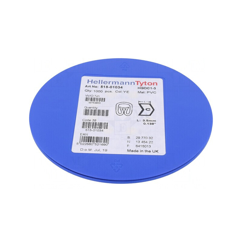 Markere Marcaj PVC Galben 1÷3mm -65÷105°C | Electronic-mag.ro | Componente Electronice Markere Marcaj PVC Galben 1÷3mm -65÷105°C | Electronic-mag.ro | Componente Electronice