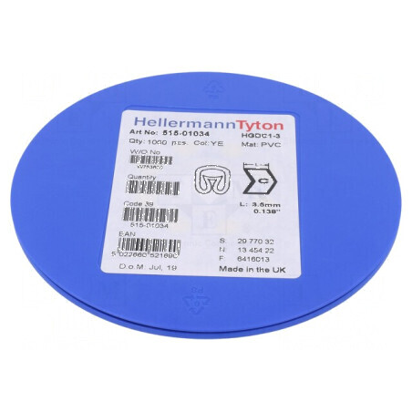 Markere Marcaj PVC Galben 1÷3mm -65÷105°C | Electronic-mag.ro | Componente Electronice
