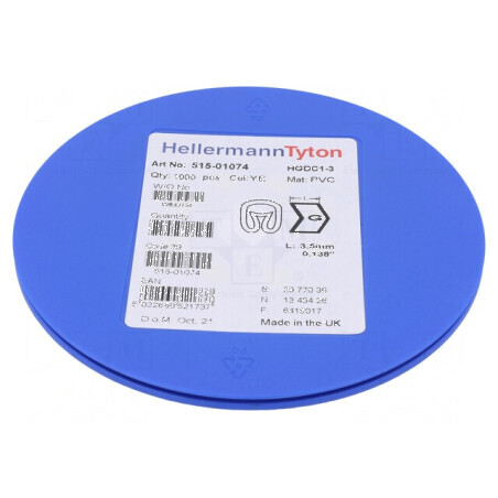 Markere Marcaj PVC Galben 1÷3mm 65÷105°C | Electronic-mag.ro | Componente Electronice
