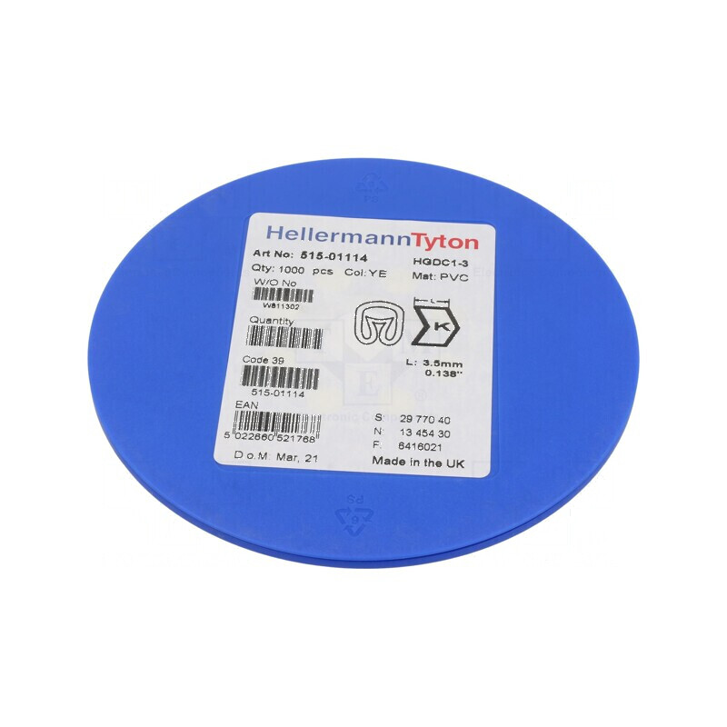 Markere Marcaj PVC Galben 1-3mm 65-105°C | Electronic-mag.ro | Componente Electronice Markere Marcaj PVC Galben 1-3mm 65-105°C | Electronic-mag.ro | Componente Electronice