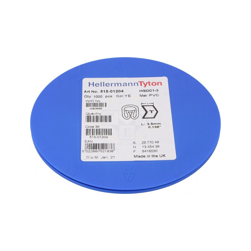 Markere Marcaj PVC galbenă T 1÷3mm -65÷105°C | Electronic-mag.ro | Componente Electronice Markere Marcaj PVC galbenă T 1÷3mm -65÷105°C | Electronic-mag.ro | Componente Electronice