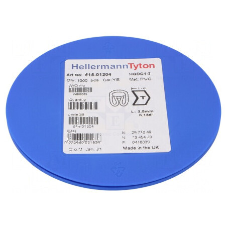Markere Marcaj PVC galbenă T 1÷3mm -65÷105°C | Electronic-mag.ro | Componente Electronice