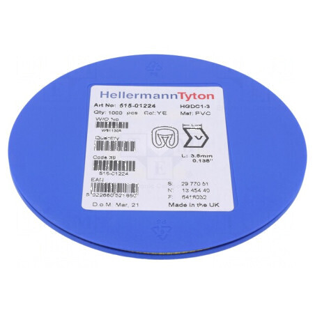 Markere Marcaj PVC galbenă 1÷3mm 65÷105°C | Electronic-mag.ro | Componente Electronice