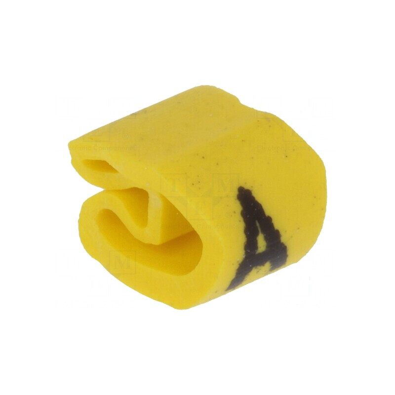 Markere Marcaj PVC galben 2-5mm -65÷105°C | Electronic-mag.ro | Componente Electronice