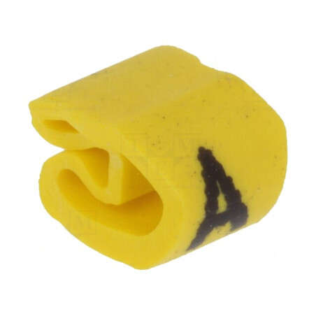 Markere Marcaj PVC galben 2-5mm -65÷105°C | Electronic-mag.ro | Componente Electronice