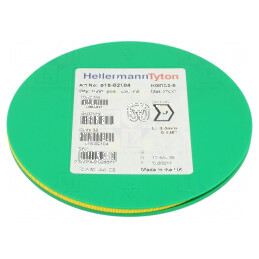 Markere Marcaj PVC Galben 2-5mm -65÷105°C prin Orificiu | Electronic-mag.ro | Componente Electronice
