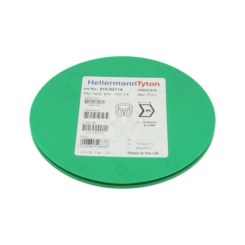 Markere Marcaj PVC Galben 2-5mm 65-105°C | Electronic-mag.ro | Componente Electronice Markere Marcaj PVC Galben 2-5mm 65-105°C | Electronic-mag.ro | Componente Electronice