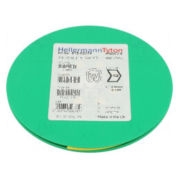 Markere Marcaj PVC Galben 2-5mm 65-105°C | Electronic-mag.ro | Componente Electronice
