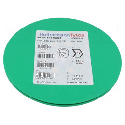 Markere Marcaj PVC Galben 2-5mm -65÷105°C | Electronic-mag.ro | Componente Electronice