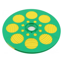 Markere Marcaj PVC galbenă 2÷5mm -65÷105°C | Electronic-mag.ro | Componente Electronice