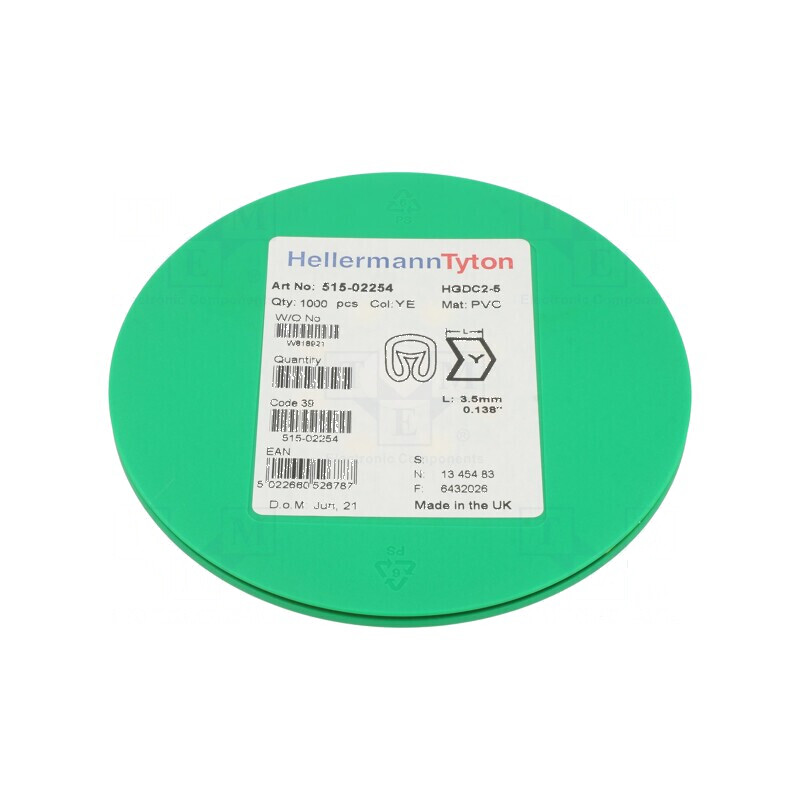 Markere Marcaj PVC galbenă 2-5mm, 65-105°C | Electronic-mag.ro | Componente Electronice Markere Marcaj PVC galbenă 2-5mm, 65-105°C | Electronic-mag.ro | Componente Electronice