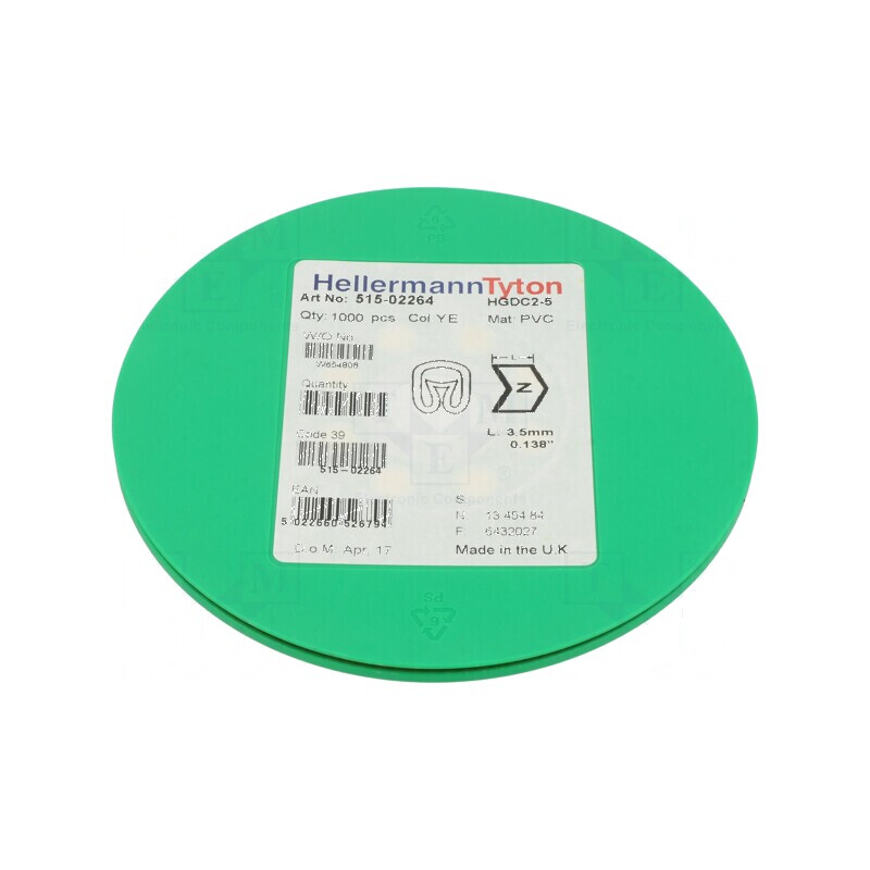 Markere Marcaj PVC galbenă 2-5mm 65-105°C | Electronic-mag.ro | Componente Electronice Markere Marcaj PVC galbenă 2-5mm 65-105°C | Electronic-mag.ro | Componente Electronice