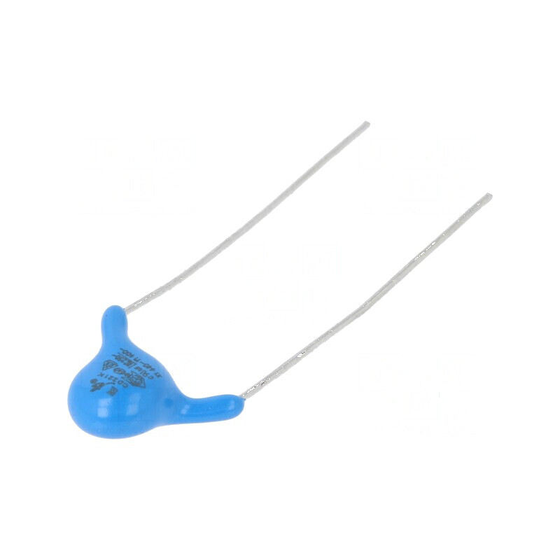 Condensator ceramic Y1 220pF 400VAC Y5P ±10% 10mm | Electronic-mag.ro | Componente Electronice