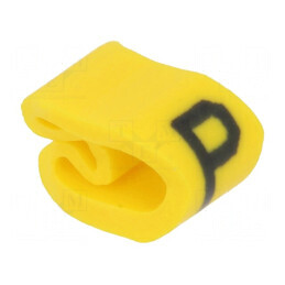 Markere Marcaj PVC Galbenă 2-5mm -65÷105°C | Electronic-mag.ro | Componente Electronice