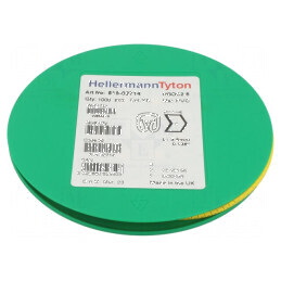 Markere Marcaj PVC galbenă 2-5mm -65÷105°C | Electronic-mag.ro | Componente Electronice