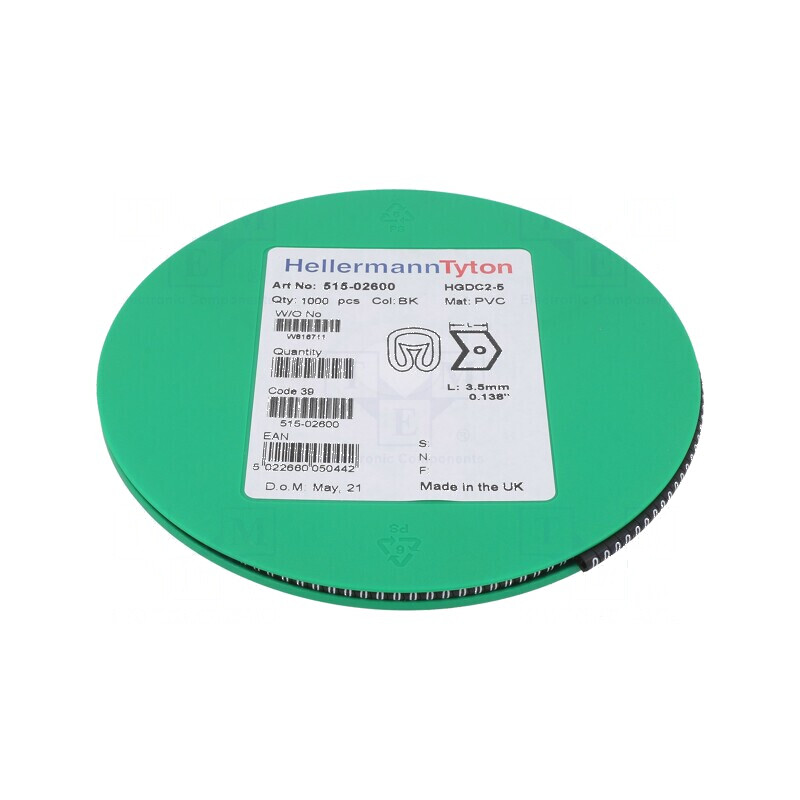 Markere Marcaj PVC neagră 0-2÷5mm -65÷105°C | Electronic-mag.ro | Componente Electronice Markere Marcaj PVC neagră 0-2÷5mm -65÷105°C | Electronic-mag.ro | Componente Electronice