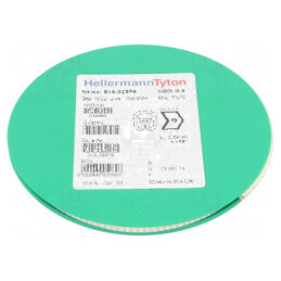 Markere Marcaj PVC Alb 9 2÷5mm -65÷105°C | Electronic-mag.ro | Componente Electronice