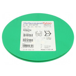 Marker de Marcaj PVC Galben - 2÷5mm, Temperaturi 65÷105°C | Electronic-mag.ro | Componente Electronice