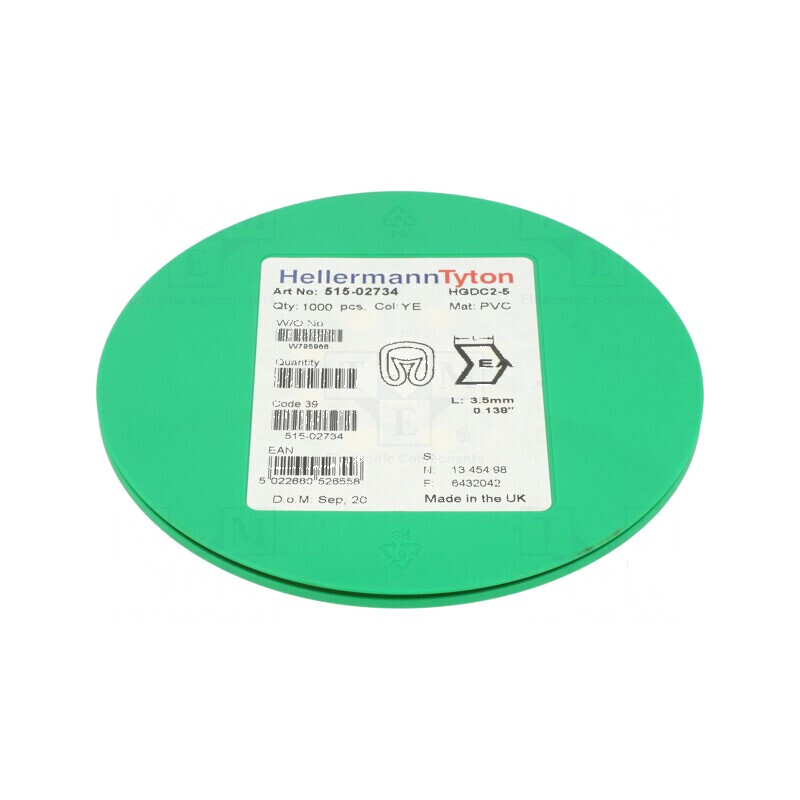 Marker de Marcaj PVC Galben - 2÷5mm, Temperaturi 65÷105°C | Electronic-mag.ro | Componente Electronice Marker de Marcaj PVC Galben - 2÷5mm, Temperaturi 65÷105°C | Electronic-mag.ro | Componente Electronice