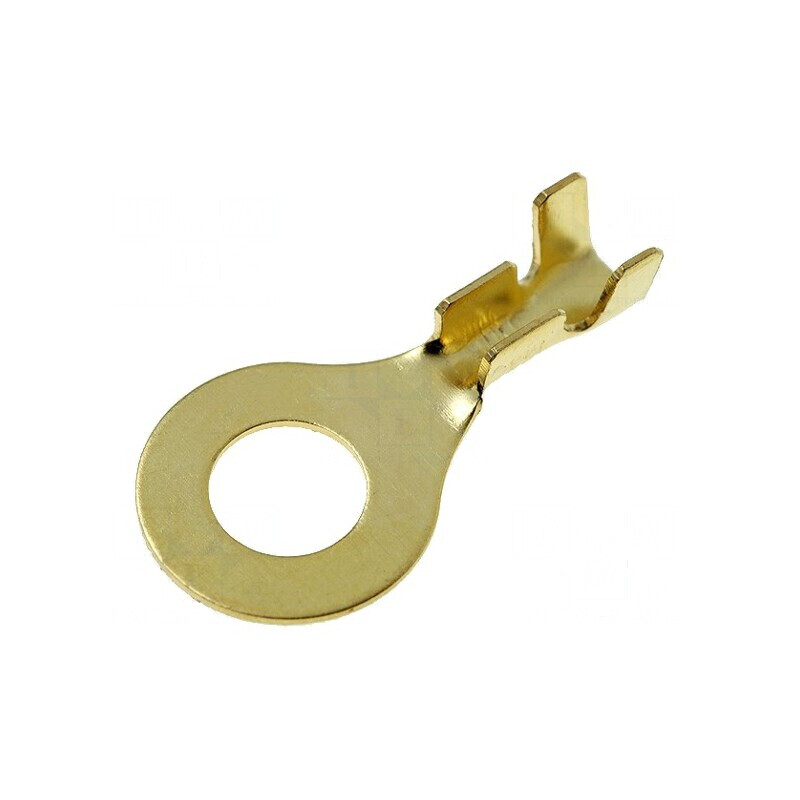 Terminal inelar M6 neizolat 0,8-2,5mm2 pentru cablu, crimpate | Electronic-mag.ro | Componente Electronice