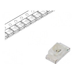 LED SMD 0603 Ambră 200-400mcd 1,6x0,8x0,95mm 35° 20mA 60mW | Electronic-mag.ro | Componente Electronice