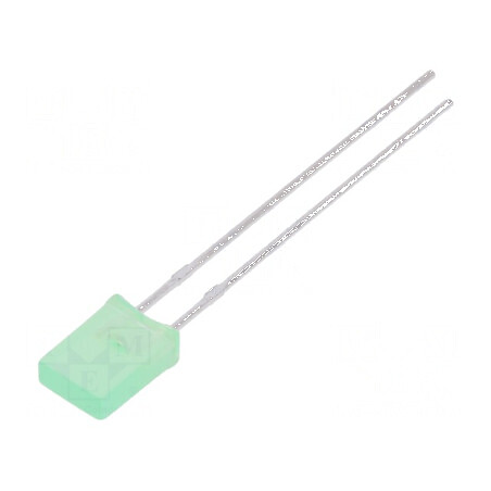 LED dreptunghiular galben-verde 5x2x7,05mm 9÷20mcd 130° | Electronic-mag.ro | Componente Electronice