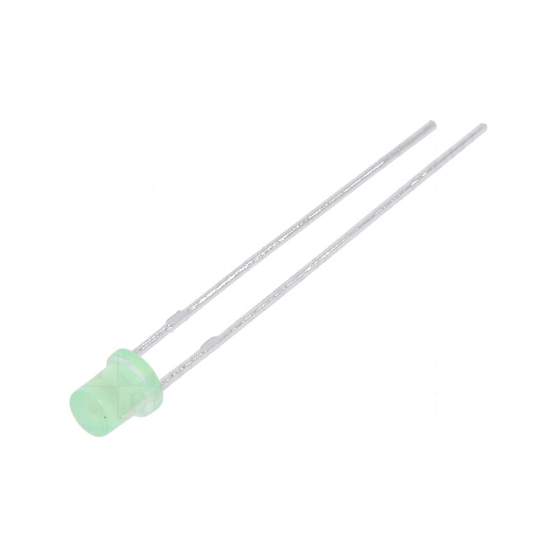 LED 3mm galben-verde 13-30mcd 130° plat | Electronic-mag.ro | Componente Electronice
