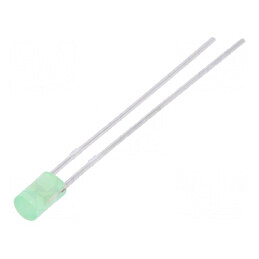 LED 3mm galben-verde 20-45mcd 130° plat | Electronic-mag.ro | Componente Electronice