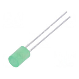 LED 5mm verde-galben 13÷30mcd 130° plat | Electronic-mag.ro | Componente Electronice
