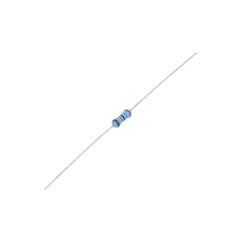 Rezistor THT film subțire 270kΩ 600mW ±1% Ø2,5x6,5mm 50ppm/°C | Electronic-mag.ro | Componente Electronice