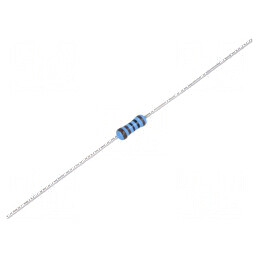 Rezistor THT film subțire 1kΩ 600mW ±1% Ø2,5x6,5mm 50ppm/°C | Electronic-mag.ro | Componente Electronice