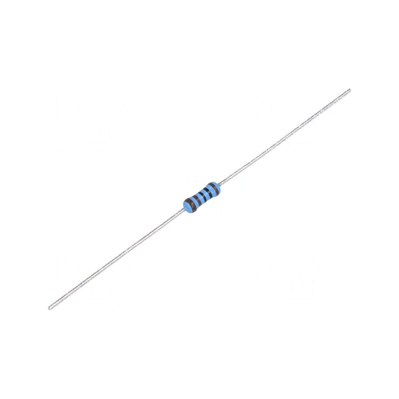 Rezistor THT film subțire 1kΩ 600mW ±1% Ø2,5x6,5mm 50ppm/°C | Electronic-mag.ro | Componente Electronice