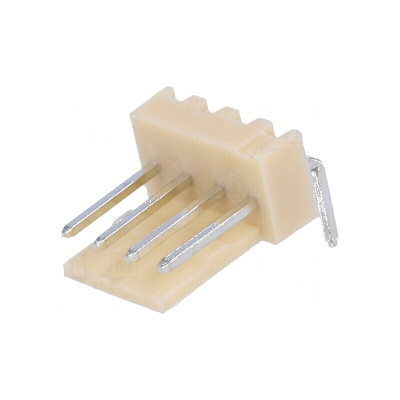 Conector cablu-placă soclu tată NS25 4 PIN 2,54mm THT 250V | Electronic-mag.ro | Componente Electronice