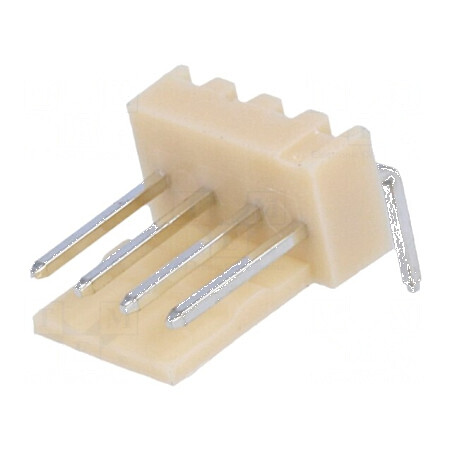 Conector cablu-placă soclu tată NS25 4 PIN 2,54mm THT 250V | Electronic-mag.ro | Componente Electronice